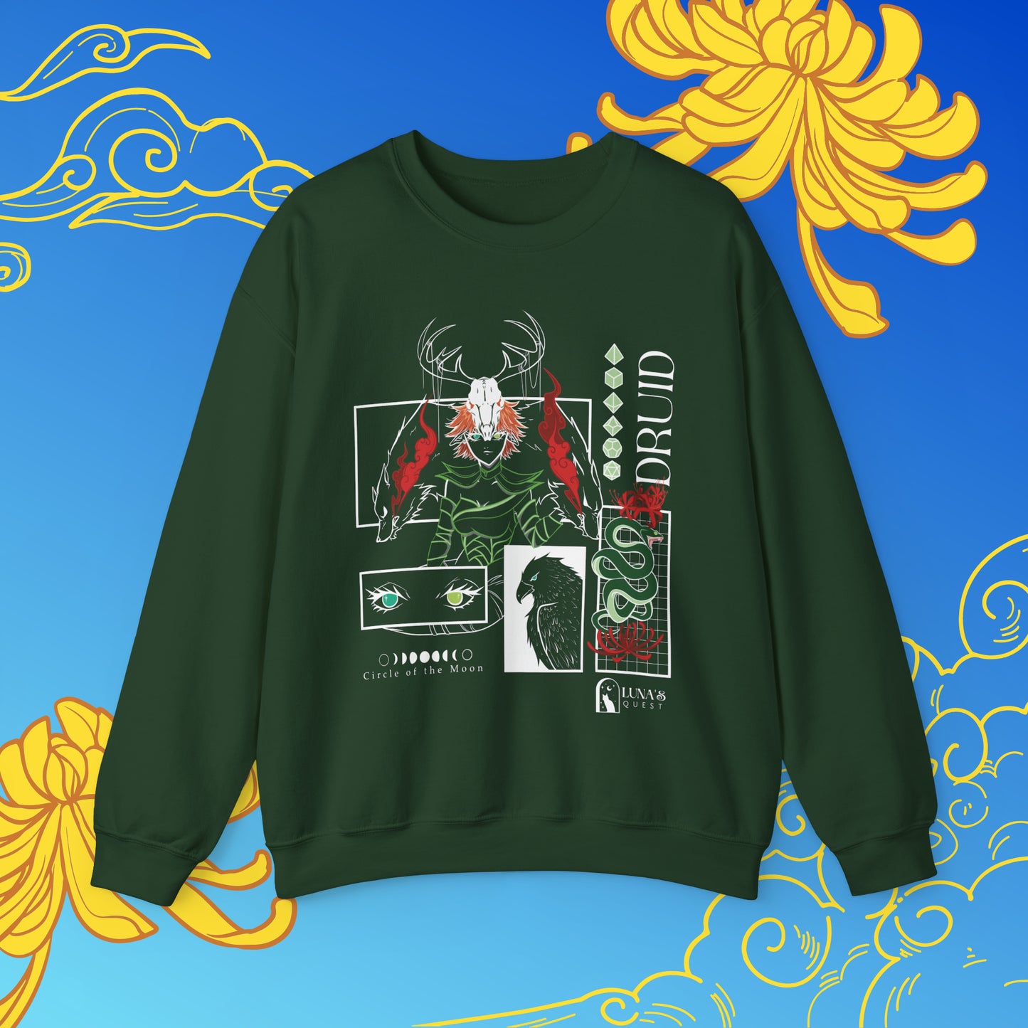 WHOLESALE Circle of the Moon Crewneck Sweatshirt