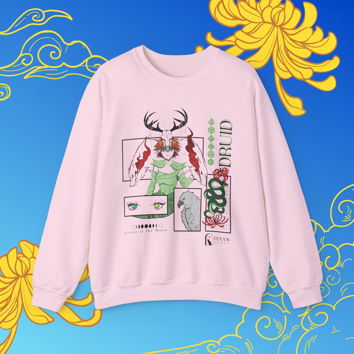 WHOLESALE Circle of the Moon Crewneck Sweatshirt