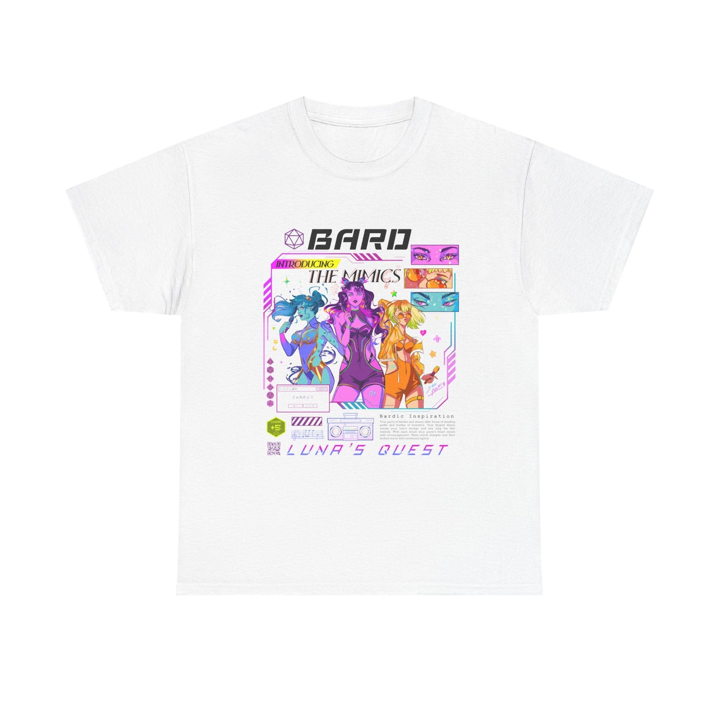 The Mimics-Bard class DnD t-shirt