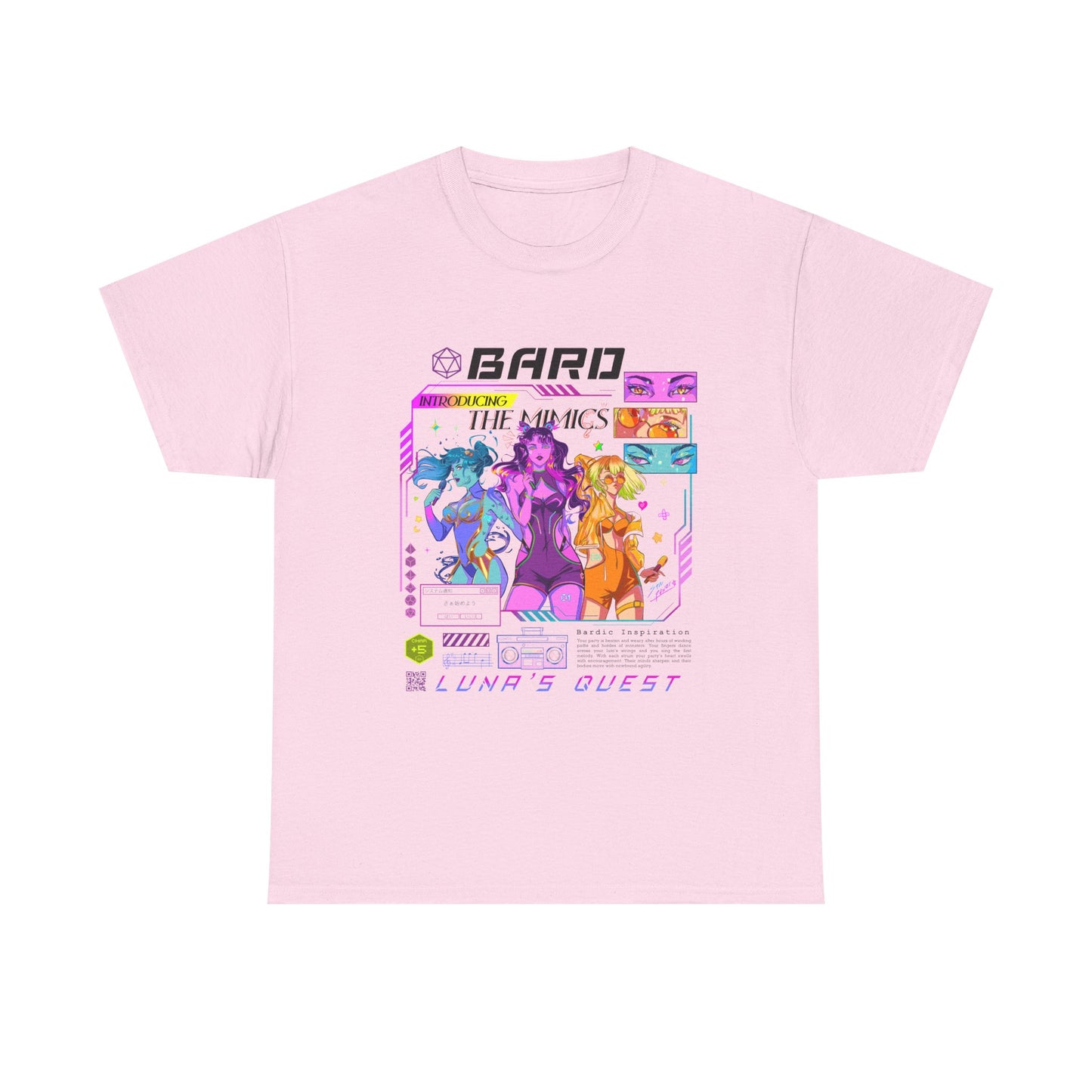 The Mimics-Bard class DnD t-shirt