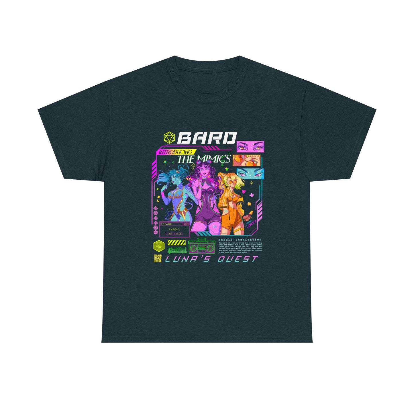 The Mimics-Bard class DnD t-shirt