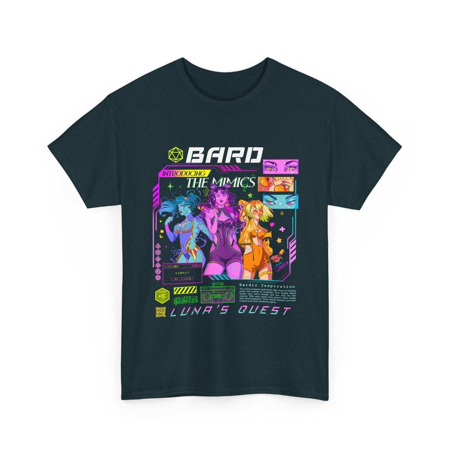 The Mimics-Bard class DnD t-shirt