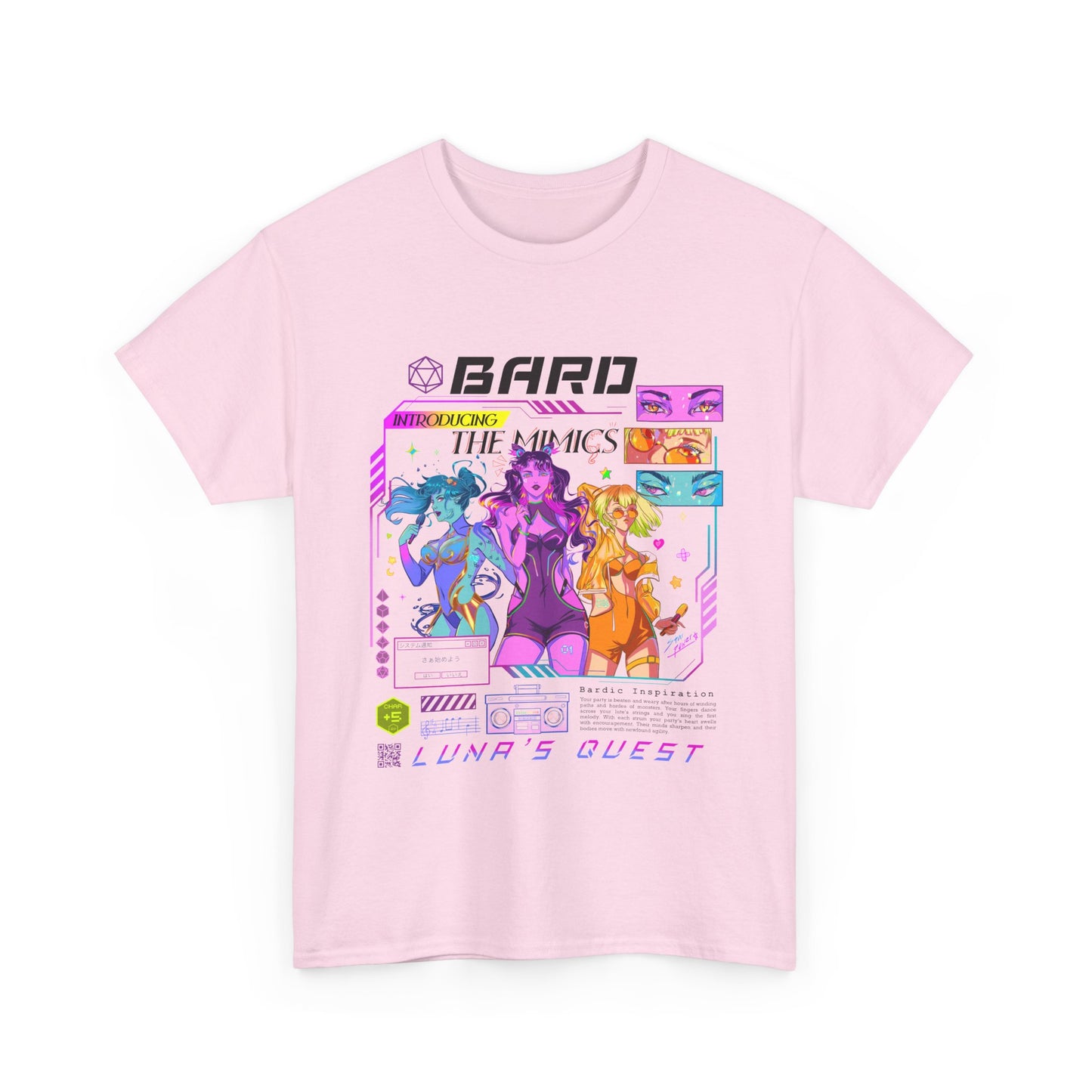 The Mimics-Bard class DnD t-shirt