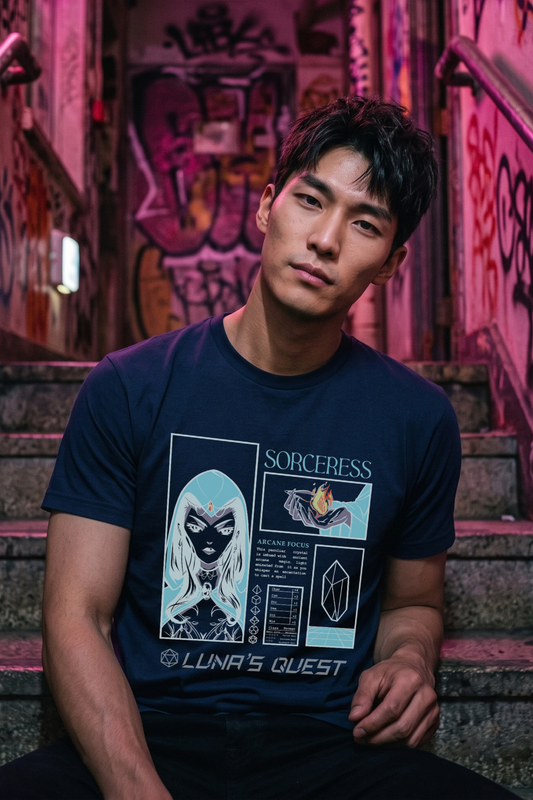 Dancing Lights Sorceress Class DnD T-Shirt
