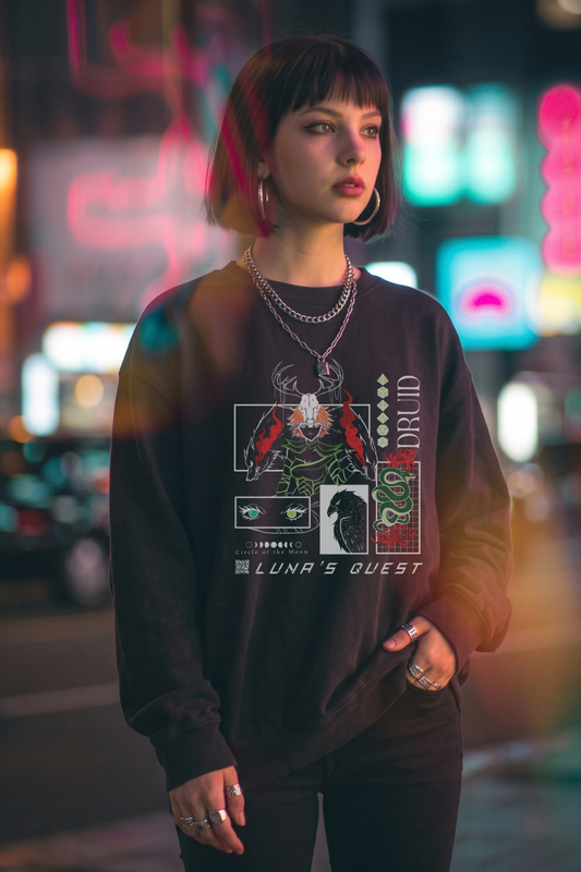 Circle of the Moon Crewneck Sweatshirt