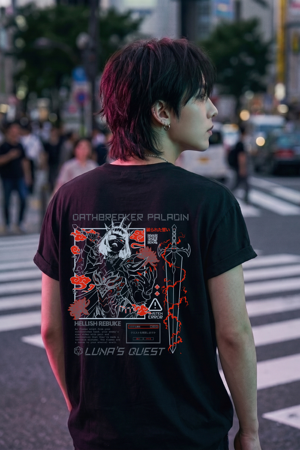 Oathbreaker Paladin | Anime Inspired Dnd Class T-Shirt