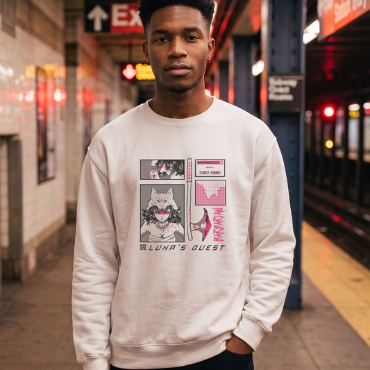 Enter the Barbarian Dnd Class Crewneck Sweatshirt