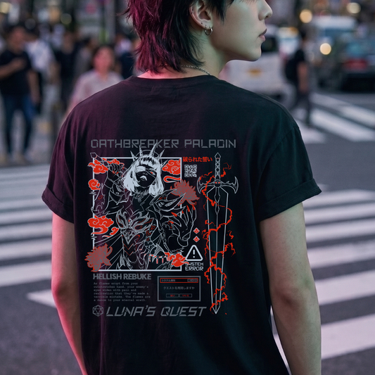 Oathbreaker Paladin | Anime Inspired Dnd Class T-Shirt